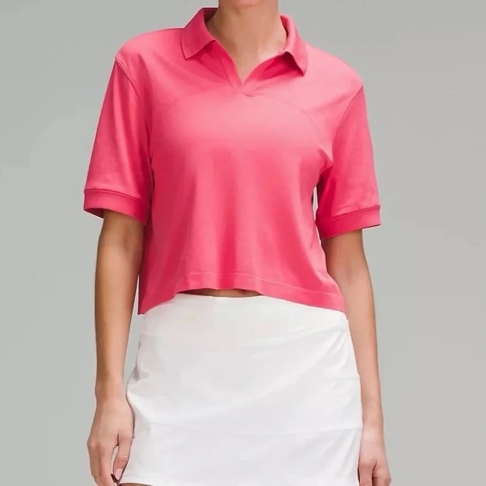 Lululemon Tennis Set- Pink Mini Skirt and Crop Top - Picture 9 of 12